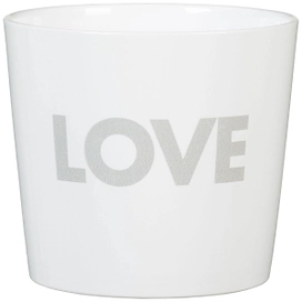 Кашпо Scheurich Мессидж 870 d12 см керамическое белое