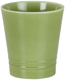 Кашпо Scheurich Гласс 627 d14 см керамическое оливковое