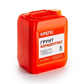 Грунтовка глубокого проникновения Крепс 5 л