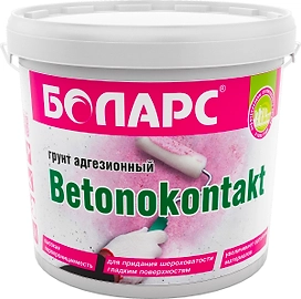 Грунт адгезионный БОЛАРС BETONOKONTAKT 2,5 кг