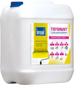 Грунтовка глубокого проникновения Bergauf Tiefgrunt 5 л