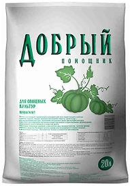 Грунт для овощей Добрый помощник 20 л