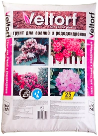 Грунт для азалий и рододендронов Veltorf 25 л