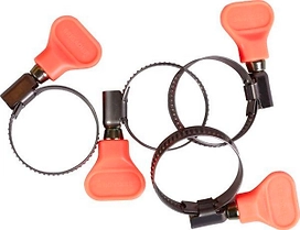 Хомут BRIGADIER 10 мм d20-32 мм нержавеющая сталь 4 шт