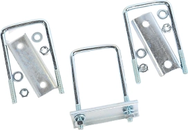 Хомут d50х50 мм оцинкованная сталь 3 шт