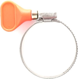 Хомут-бабочка d20-32 мм нержавеющая сталь 2 шт