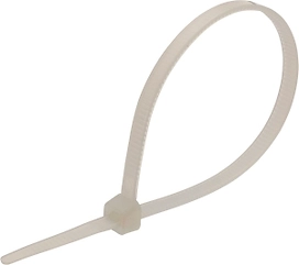 Стяжки кабельные OBI 4,2х350 мм белые 100 шт