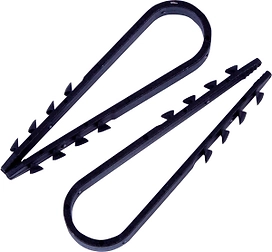 Дюбель-хомут Proconnect 12 мм D 5-10 мм черный 100 шт