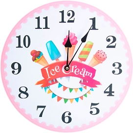 Часы настенные Мороженое №2 34 см