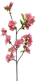 Искусственная ветка вишня розовая 72 см