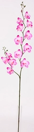Искусственный цветок орхидея розовая 75 см