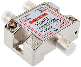 Сумматор-делитель SAT+TV в усиленном корпусе REXANT 