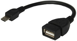 Кабель micro USB - USB Rexant 18-1182 черный 15 см