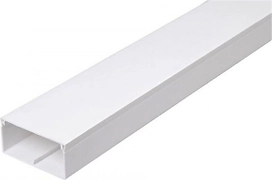 Кабель-канал поливинилхлорид белый 25x25 мм 2 м