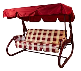Качели садовые Мелиса бордо "GreenGard"