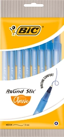 Набор шариковых ручек BIC Round Stic 8 шт