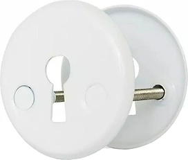 Накладка под ключ ФАБРИКА ЗАМКОВ E 001 WW белый