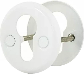 Накладка под цилиндр ФАБРИКА ЗАМКОВ Е 002 WW белый