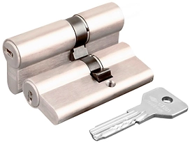 Цилиндр дверной CISA ASIX OE300-13.12 70мм/35+35 никель