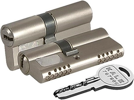 Цилиндр Kale Kilit 164 20747 OBS SNE/80 мм (30+10+40) ключ/ключ никель 