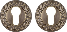 Накладка на замок Fuaro ET SM MAB-6 круг тёмная бронза