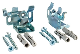 Кронштейн для жалюзи Уют металл серебряный 5 см 2 шт