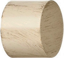 Наконечник для карниза HOME ACCESSORY стальной сплав белый антик d16 мм заглушка