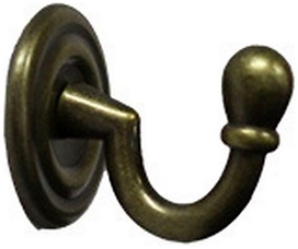 Крючки для шторORBIS металл золото антик 2 шт