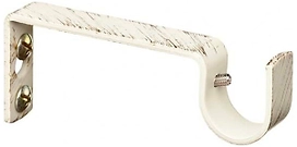 Держатель для карниза однорядный Home Access алюминиевый белый d20 мм 1 шт