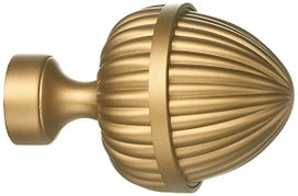 Наконечник для карниза HomeAccess алюминиевый золотой 7,3 см D20 мм 1 шт