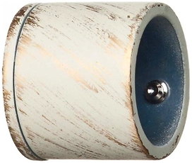 Держатель для карниза 1 ряд HomeAccess алюминий белый d20 мм 2 см