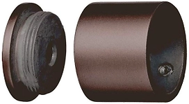 Держатель для карниза HOME ACCESSORY металл шоколад 25 мм d20 мм