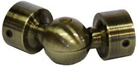 Эркер для штанги Home Access алюминий золото антик d20 1 шт