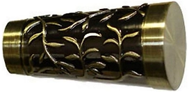 Наконечник для карниза Home Access алюминий золотой антик d20 трапеция 1 шт