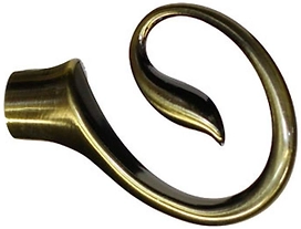 Наконечник для карниза Home Access металл золотой антик d20 крюк 1 шт