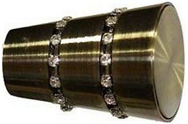 Наконечник для карниза Home Access металл золотой антик d20 трапеция 1 шт