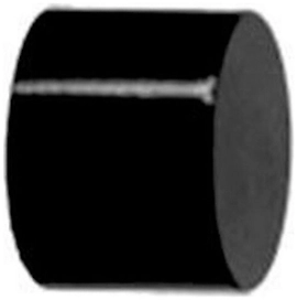 Наконечник для карниза HOME ACCESSORY 20.10.605 металлический черный заглушка