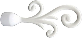 Наконечник для карниза HOME ACCESSORY 20.39.604 металлический белый грация