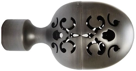 Наконечник для карниза HOME ACCESSORY 20.66.591 титан d 20 мм 1 шт