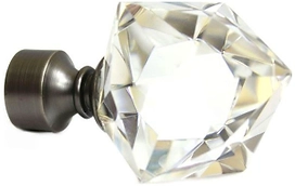 Наконечник для карниза HOME ACCESSORY 20.54.591 титан d 20 мм 1 шт