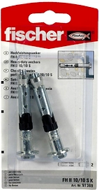 Анкер-болт fischer FH 10х10 мм 2 шт