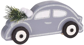 Статуэтка Машина с елью 7,5х18 см в ассортименте