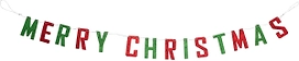 Гирлянда Merry Xmas 7x10,5  см