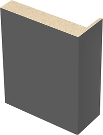 Дверной наличник Париж телескопический графит 2150x80 мм