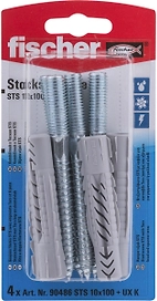 Дюбель универсальный распорный Fischer UX 10x100 мм 4 шт