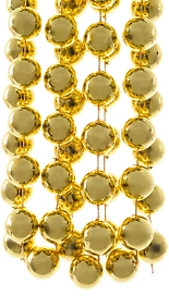 Бусы новогодние XXL золотые 270 см