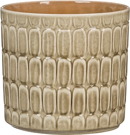 Кашпо керамическое Scheurich 878 декор Луна D16