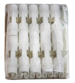 Зажим для пластиковых дуг d12 мм 20 шт