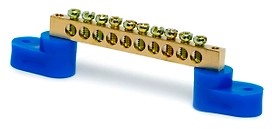 Шина нулевая REXANT на 2-ух угловых изоляторах 10ГР-П 6X9