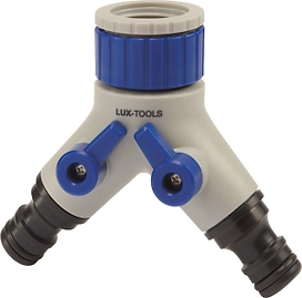 Распределитель LUX-TOOLS 1/2" 2 отвода